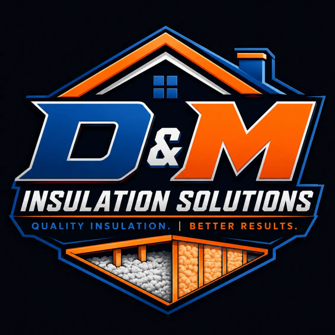 D&M Insulation Solutions logo
